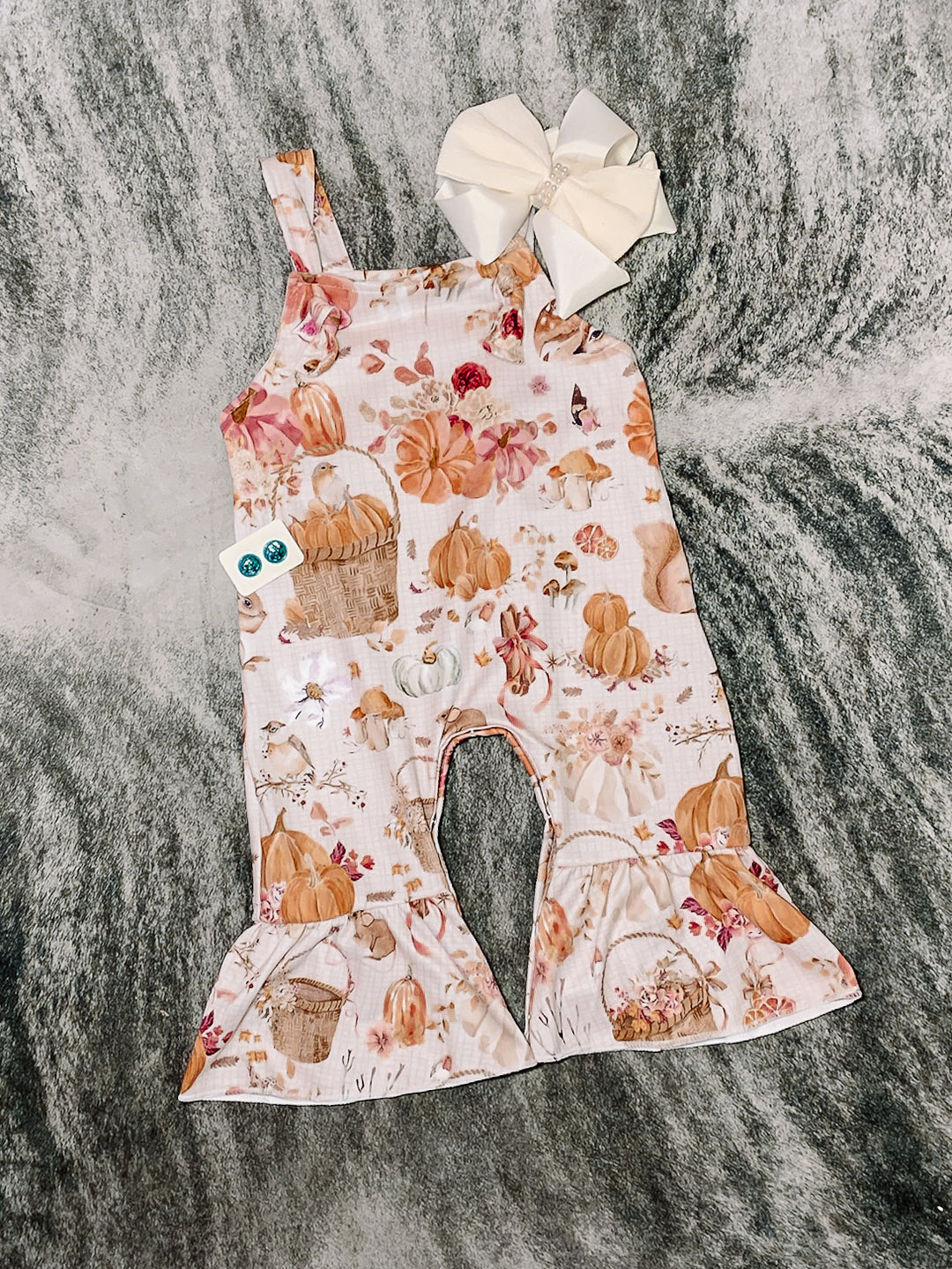 Macy Harvest Baby Romper