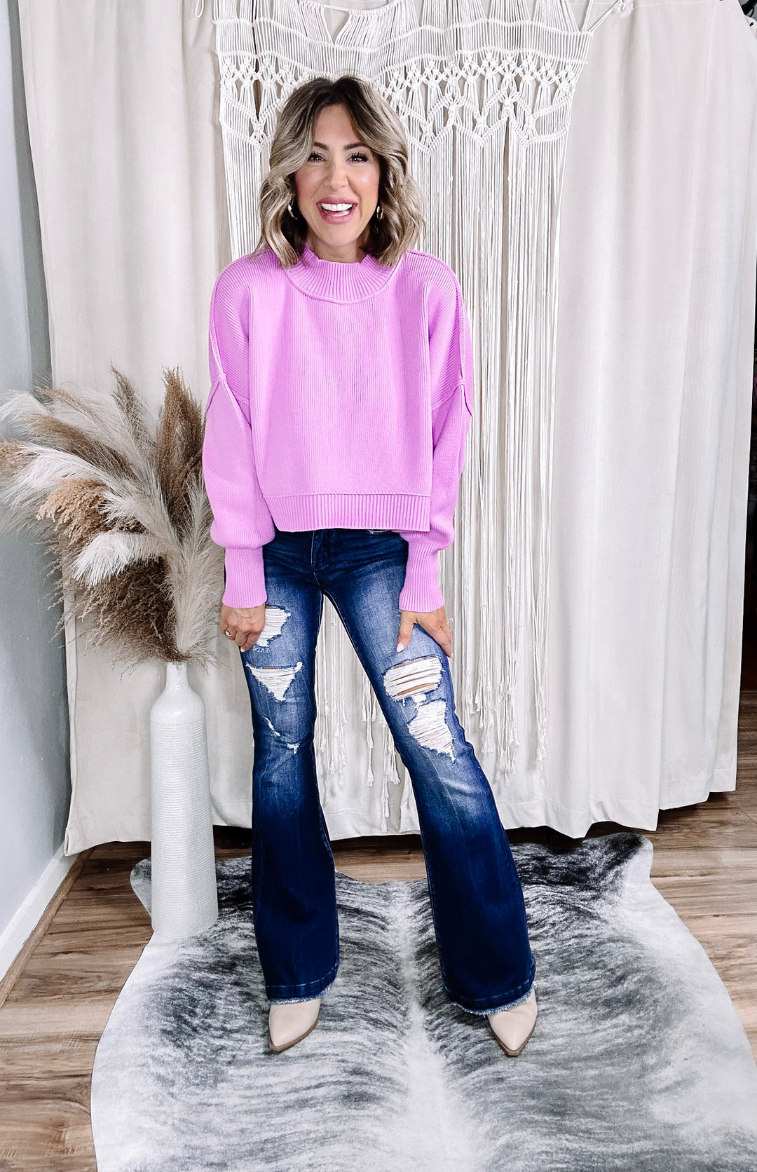 Piper Crop Sweater