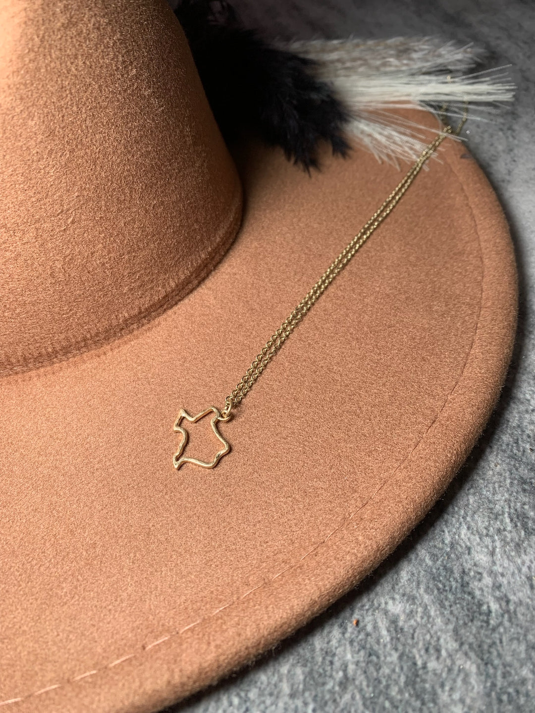 Gold Texas Necklace
