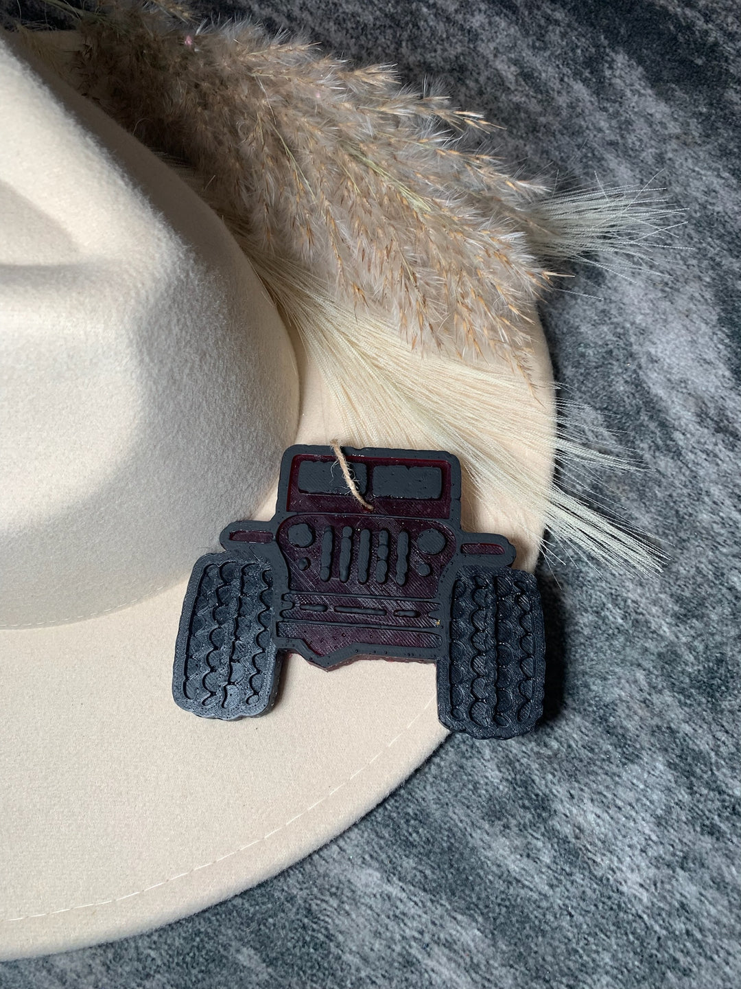 'Leather' Jeep Freshie
