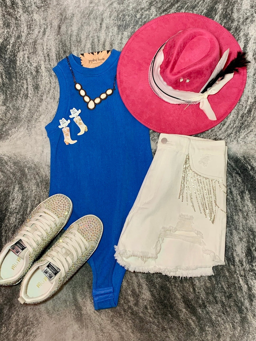 Royal Ribbed Thick Banded Bodysuit