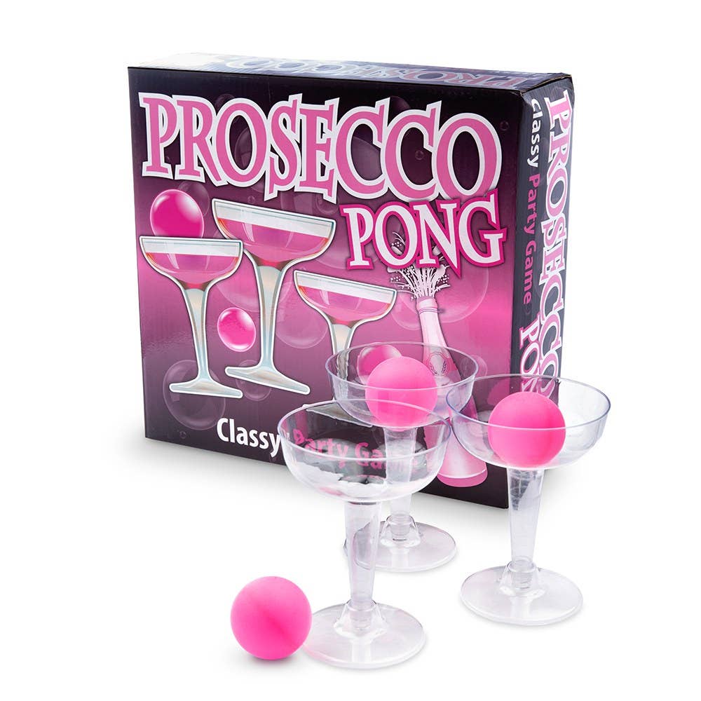 Adult Party Drinking Game - Prosecco Pong - Jayden Layne