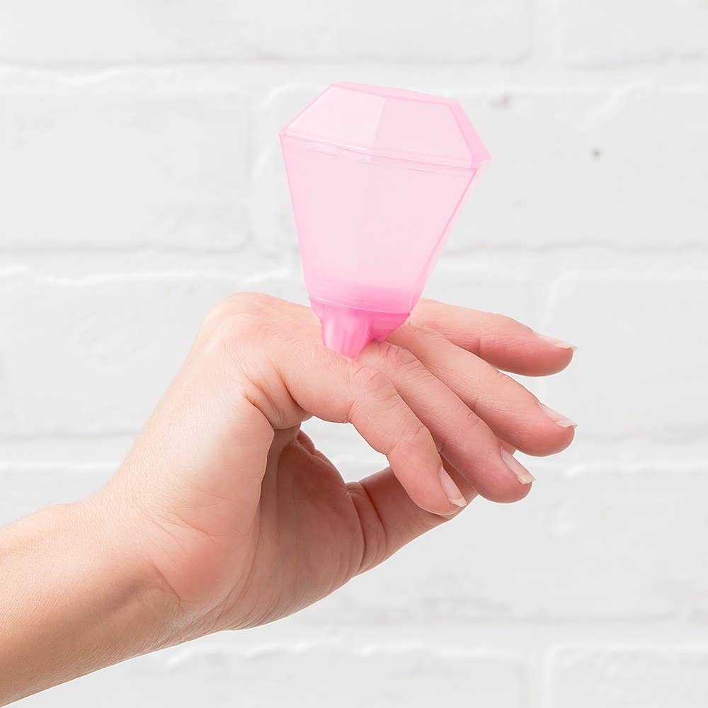 Light Up LED Diamond Ring Shot Glass - Pink - Jayden Layne