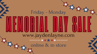 Memorial Day Sale - Jayden Layne