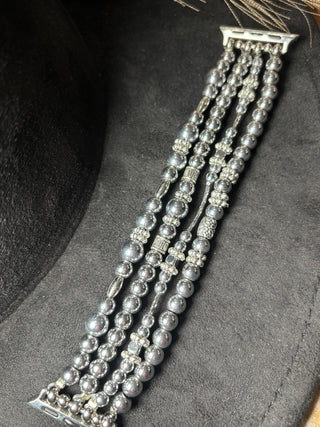 Chic Beaded Apple Watch Bands