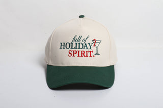 Full of Holiday Spirit cap