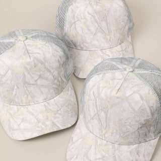 Camouflage Print Mesh Back Trucker Hat