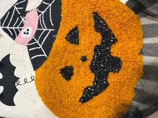 Pumpkin Dangle Leg Towel