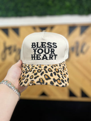 Bless Your Heart Two Tone Canvas Trucker Hat