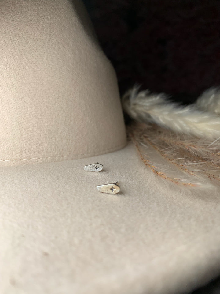 Coffin Stud Earrings
