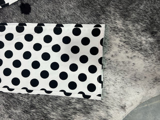 Ivory Polkadot Denim Pants