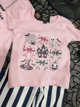 Bat, Bows & Ghost tee