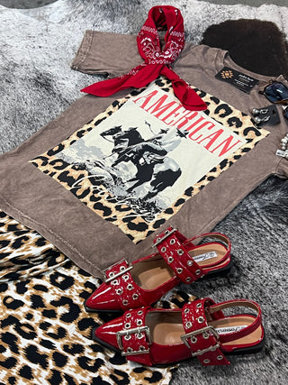 American Cowboys Mineral Wash Tee