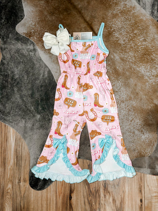 Kid’s cowgirl romper