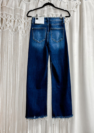 High Rise Straight Leg Jeans