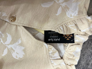 Frilled chic cardi blouse