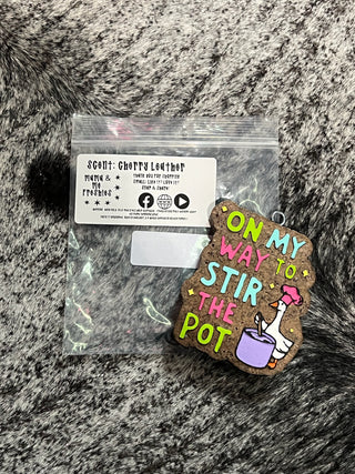Way to Stir the Pot Freshie — Car Air Freshener