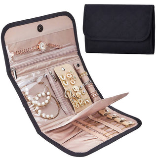 Stylish Foldable Jewelry Storage Pouch