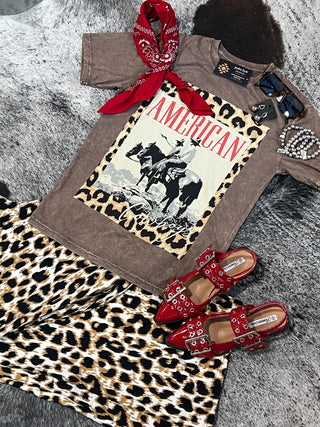 American Cowboys Mineral Wash Tee