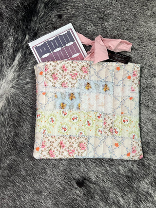 Sarah Patchwork Print Bible Cover