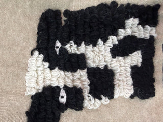 Cow Embroidery Towel