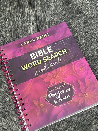 100 Days of Prayer for Women (Word Search Devotional)