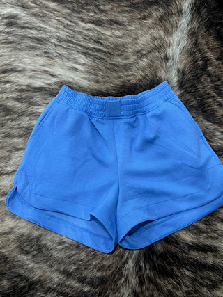 Scuba High Neck Half Zip Top & Dolphin Shorts Set