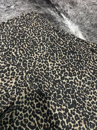 Leopard Print Shorts — Leopard