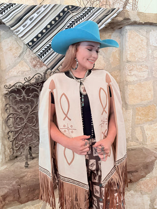 Beige full length western cape