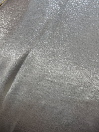 Cream Waist Detail Fitted Short Sleeve Top