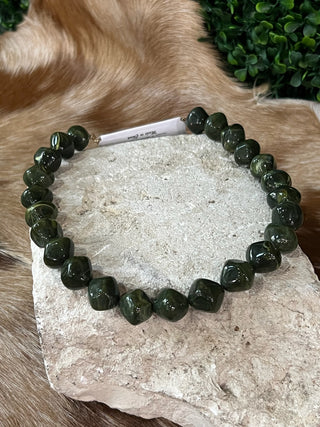Irregular marble resin beaded statement necklace, multiple colors, photo 3