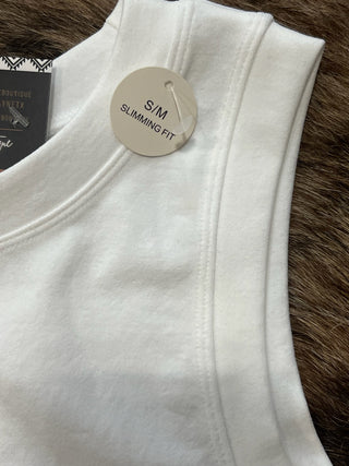Solid Seamless Crop Tank Top