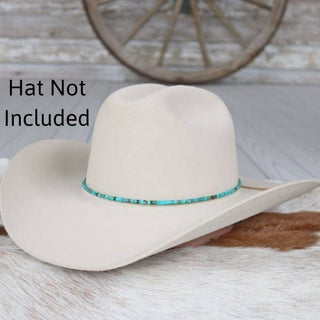 Genuine turquoise stone hat band, photo 4