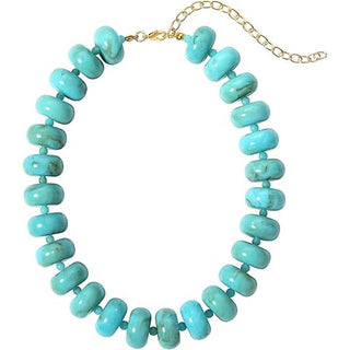 Handmade Abacus Bead Necklace Adjustable Women Daily Jewelry