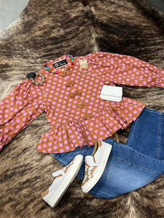 Dessert Bloom Tassel Top