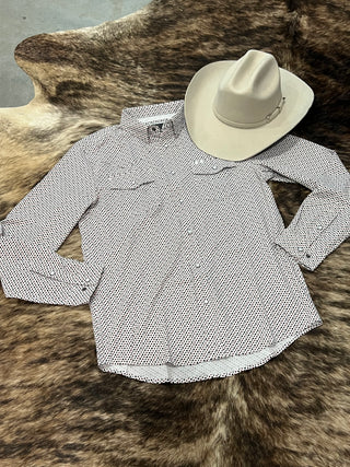 The Spade Long Sleeve Pearl Snap Shirt