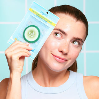 Cucumber Hydro-Soothing Spa, Cooling Eye Pads - 12 Pads