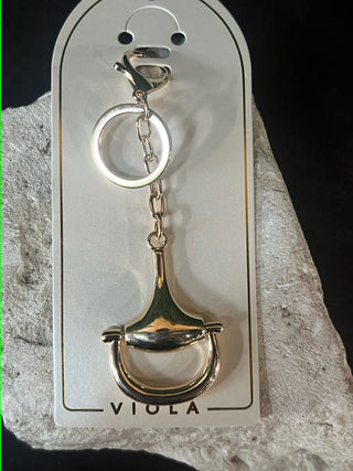 Horse Bit Keychain Bag Charm