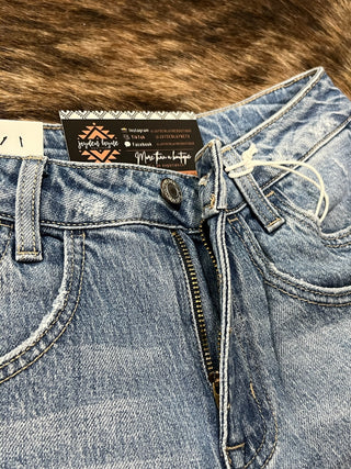 Kris Baggy Wide Leg Denim Jeans