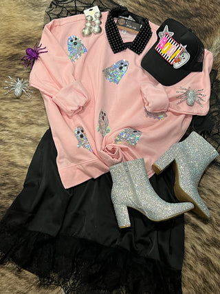 Ghost Sparkle Sweatshirt