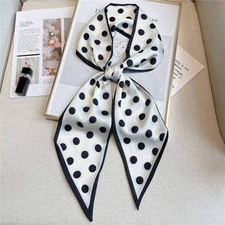 Polka Dot Long Scarf