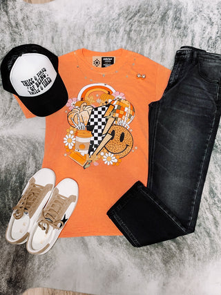 Sunset Retro Fall Graphic Tee 1 Style