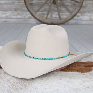 Genuine turquoise stone hat band, photo 2