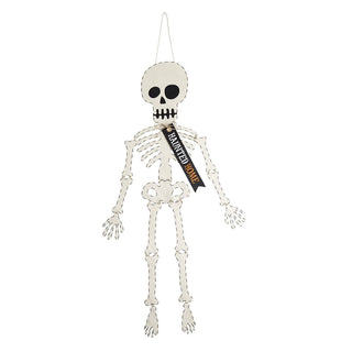 Skeleton Door Hanger by Mud Pie