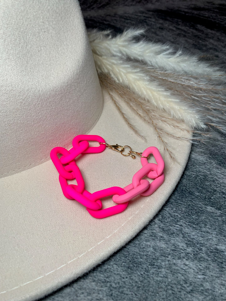 Two Toned Chain Bracelet