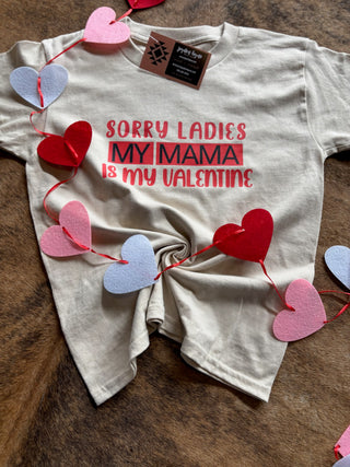 Boys Valentines Mama Tee