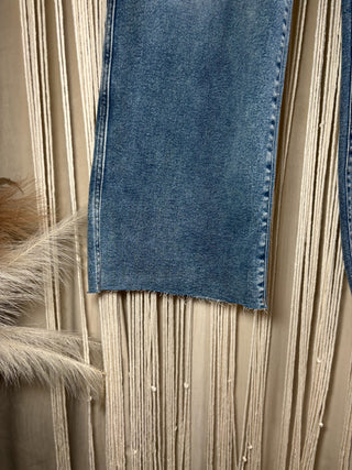 Judy Blue Vintage Wash Wide Leg Denim