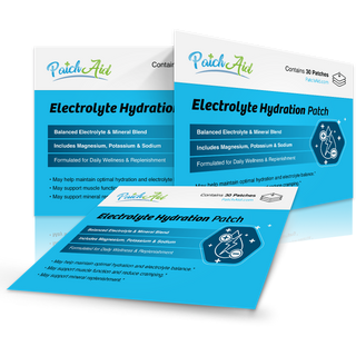 Electrolyte Hydration Patch – Stimulant-Free Fluid Support