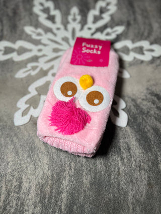 Fuzzy Footie Socks - Jayden Layne