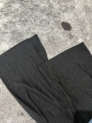 Crinkle Plisse Short Sleeve Set